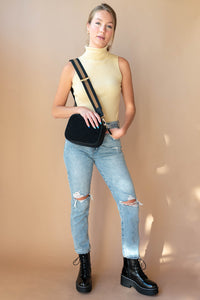 mode, emerie turtleneck neck top