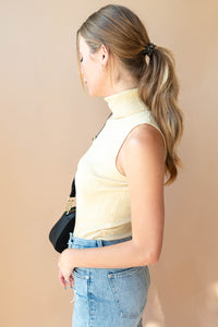 mode, emerie turtleneck neck top