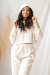 mode, mode babe crop hoodie