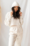 mode, mode babe crop hoodie