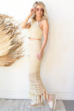 sand angel crochet top