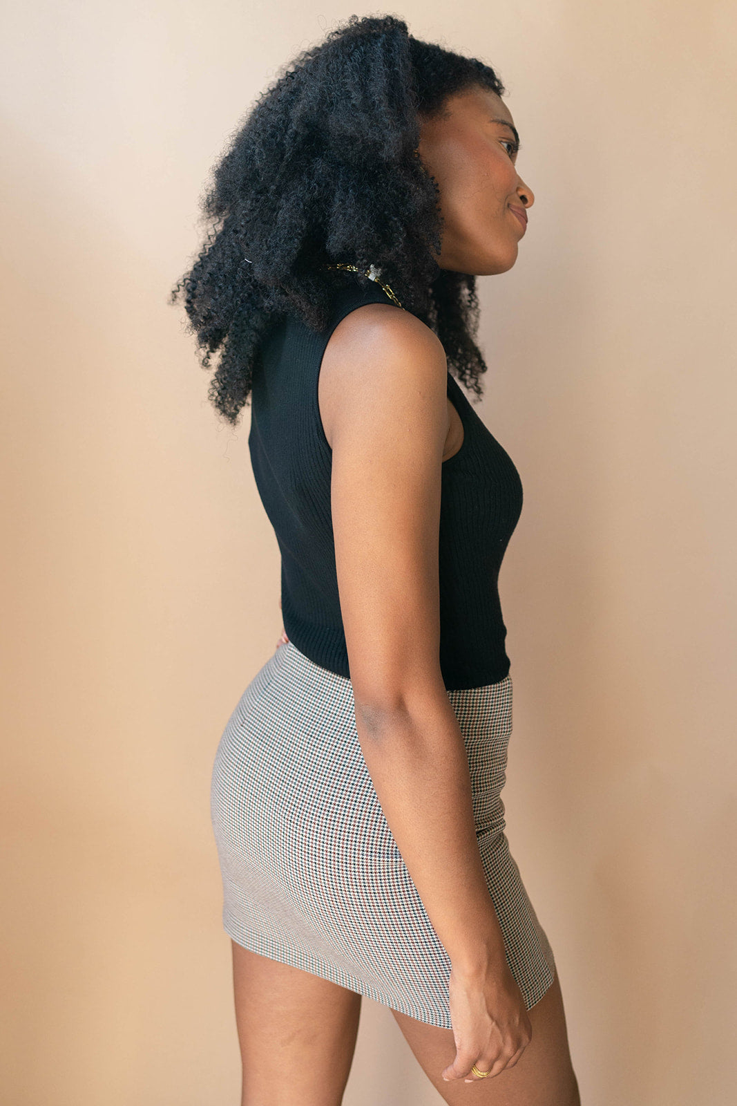 mode, emerie turtleneck neck top