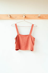 mode, catalina linen tank