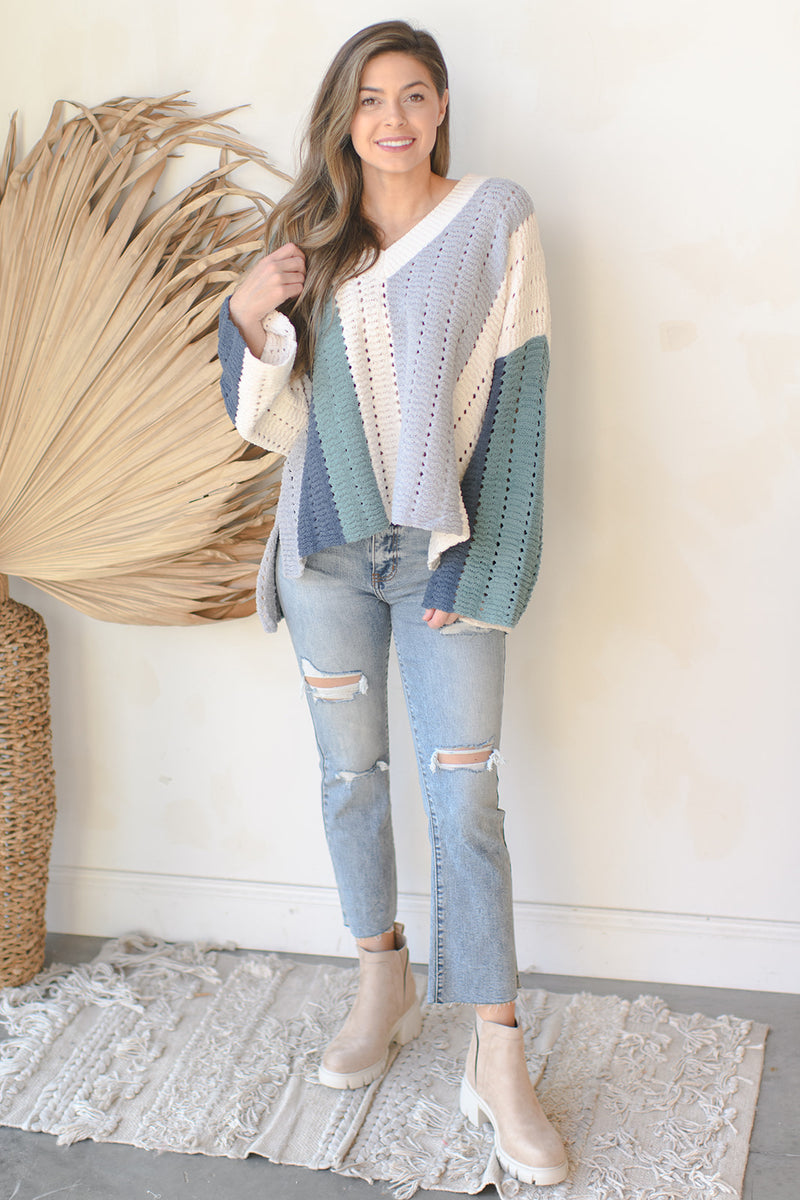 mode, love you forever sweater