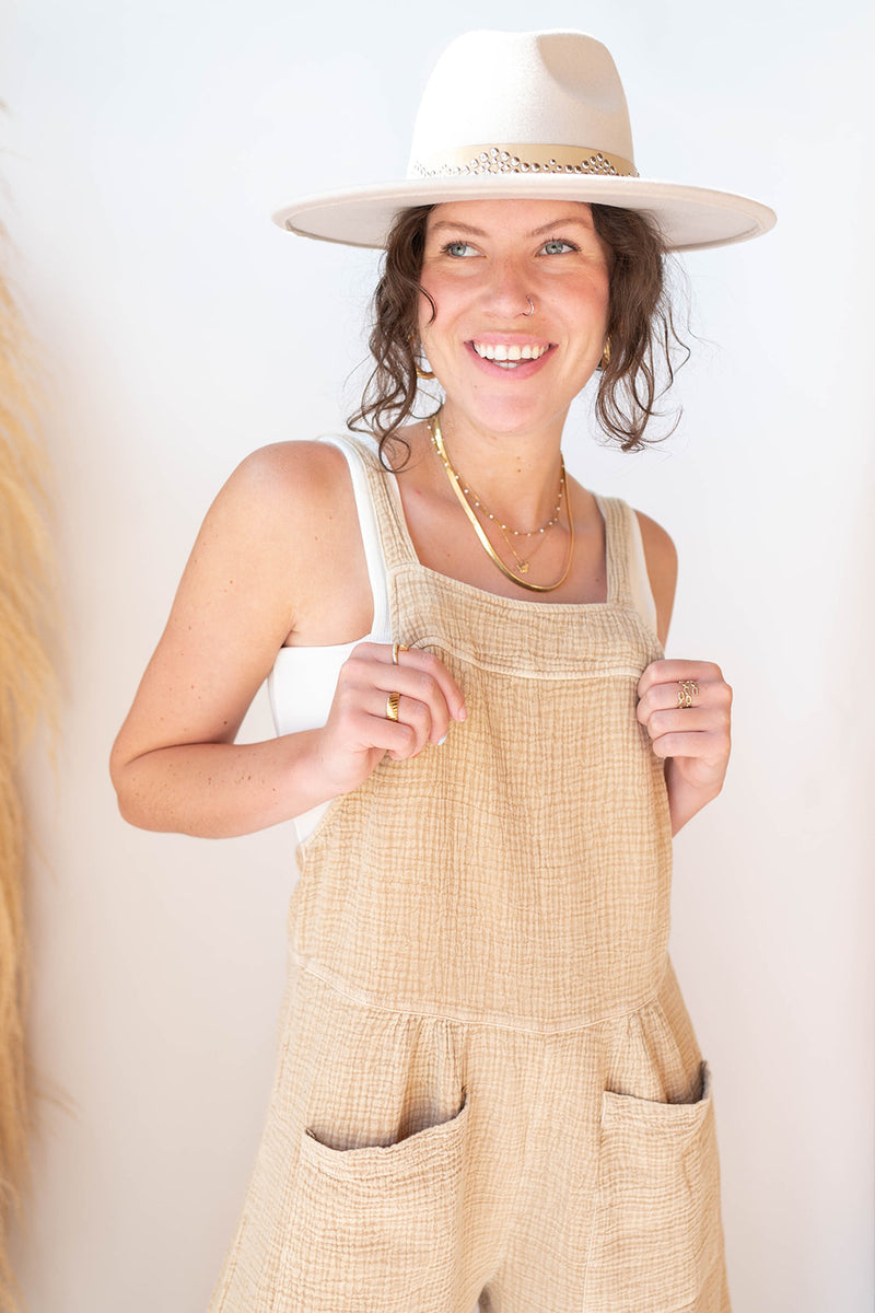 mode, walk in the park overalls