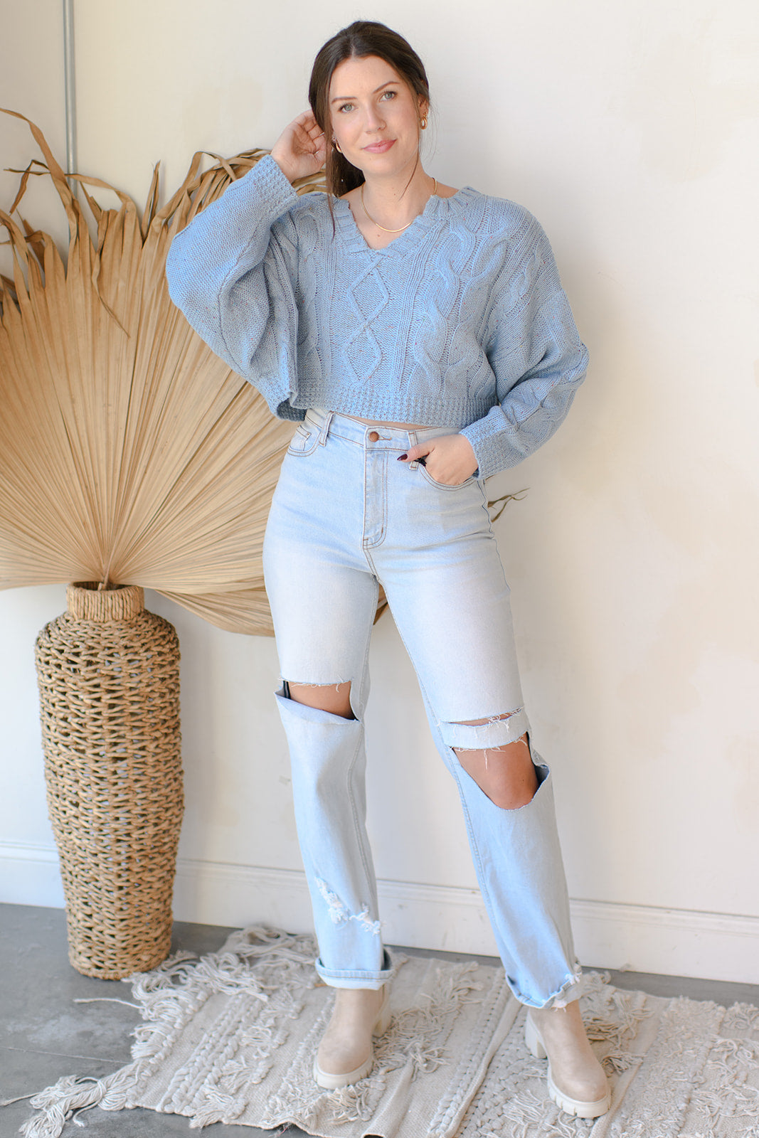 mode, the assignment sweater
