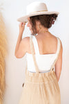 mode, walk in the park overalls