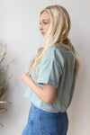 mode, easy saturday collared top