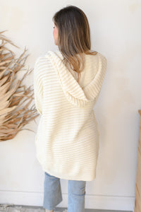 mode, snow hooded sweater jacket