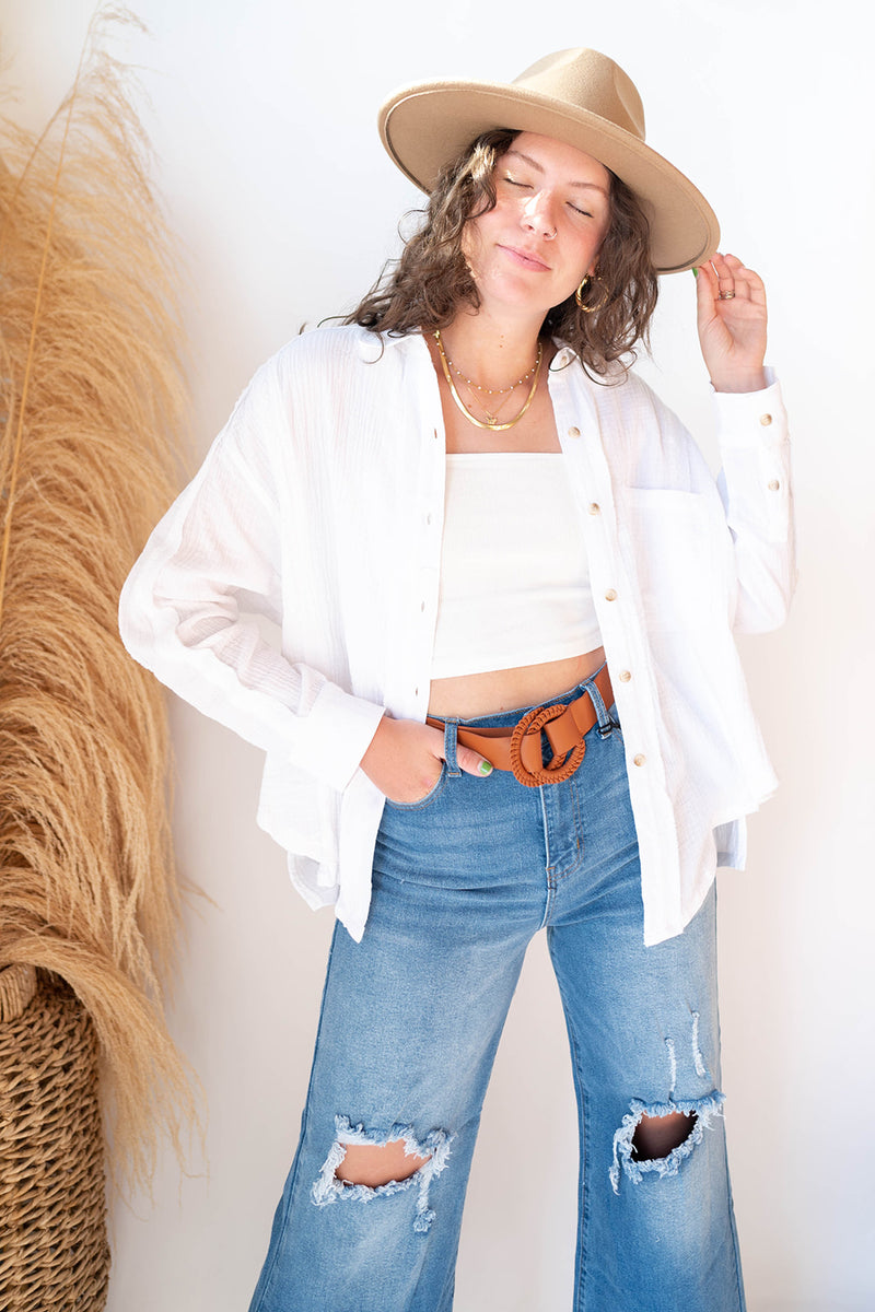don't overthink it blouse