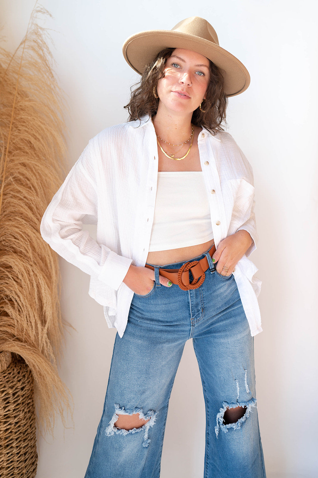 mode, don't overthink it blouse
