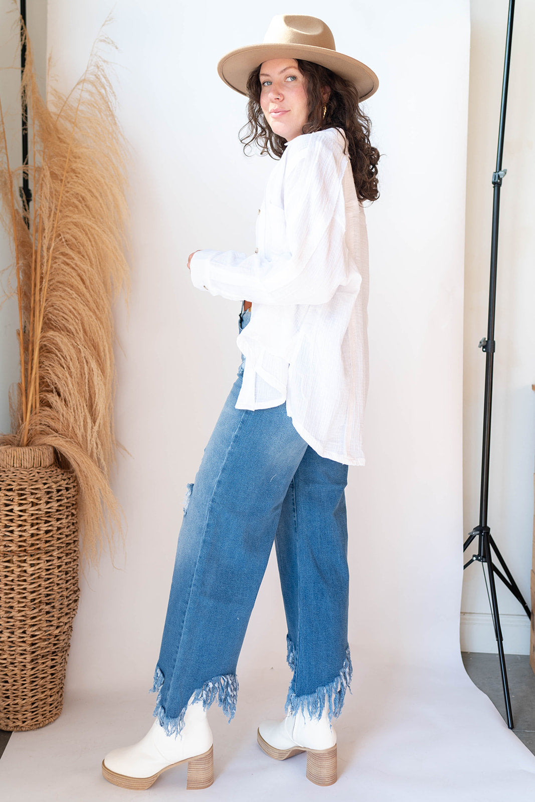 mode, don't overthink it blouse