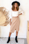 camden knit midi skirt