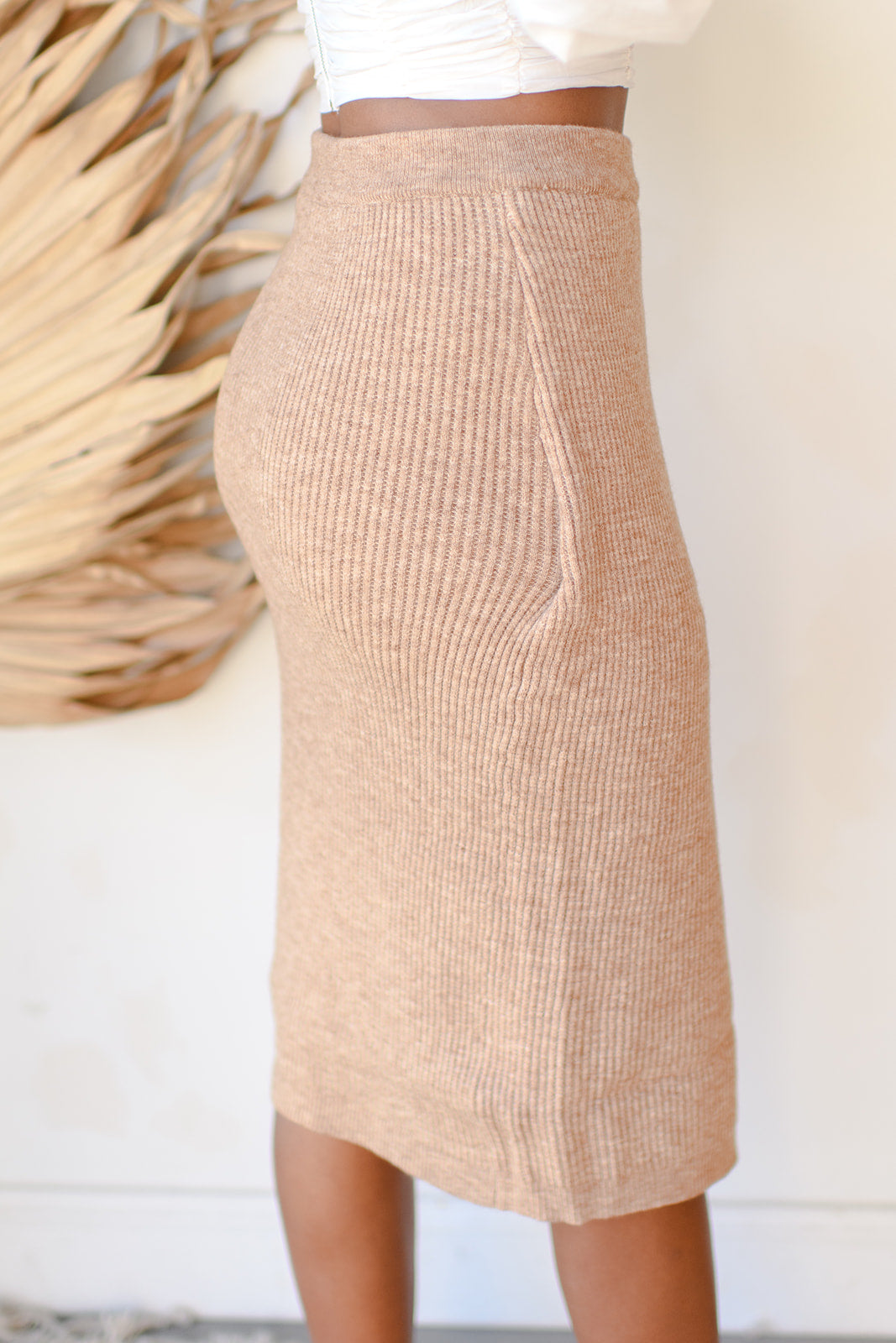 mode, camden knit midi skirt