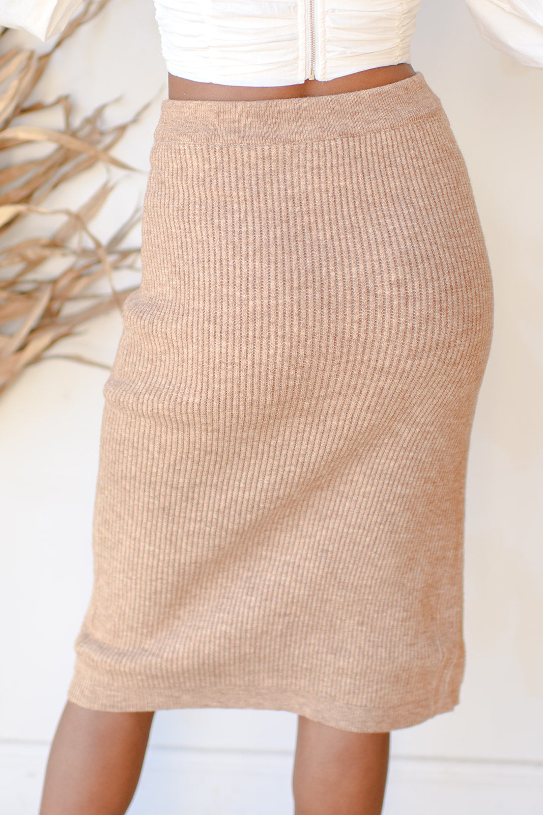 mode, camden knit midi skirt