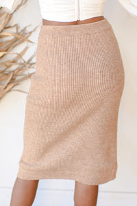 mode, camden knit midi skirt