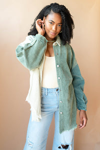 mode, truly you corduroy jacket