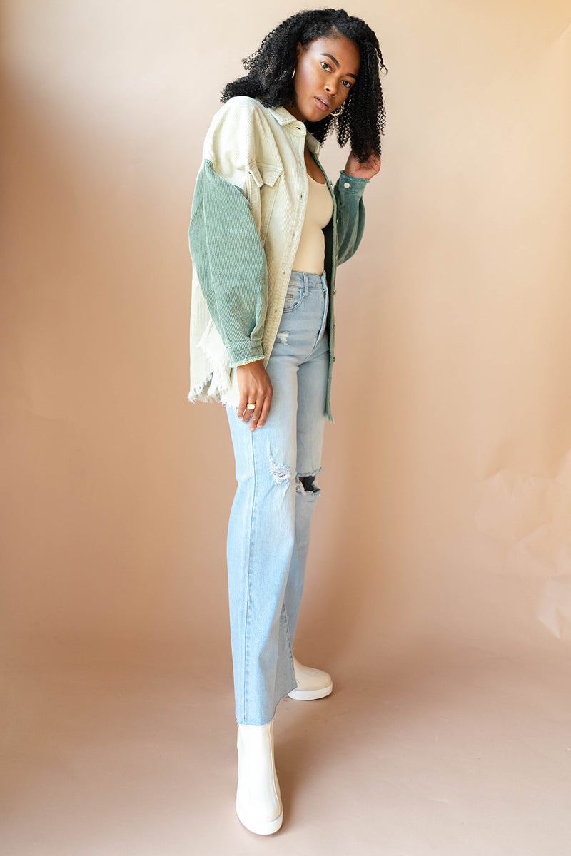 truly you corduroy jacket