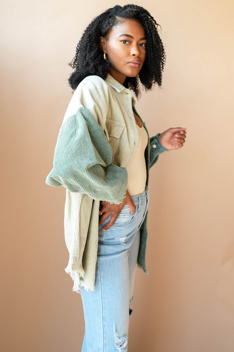 truly you corduroy jacket