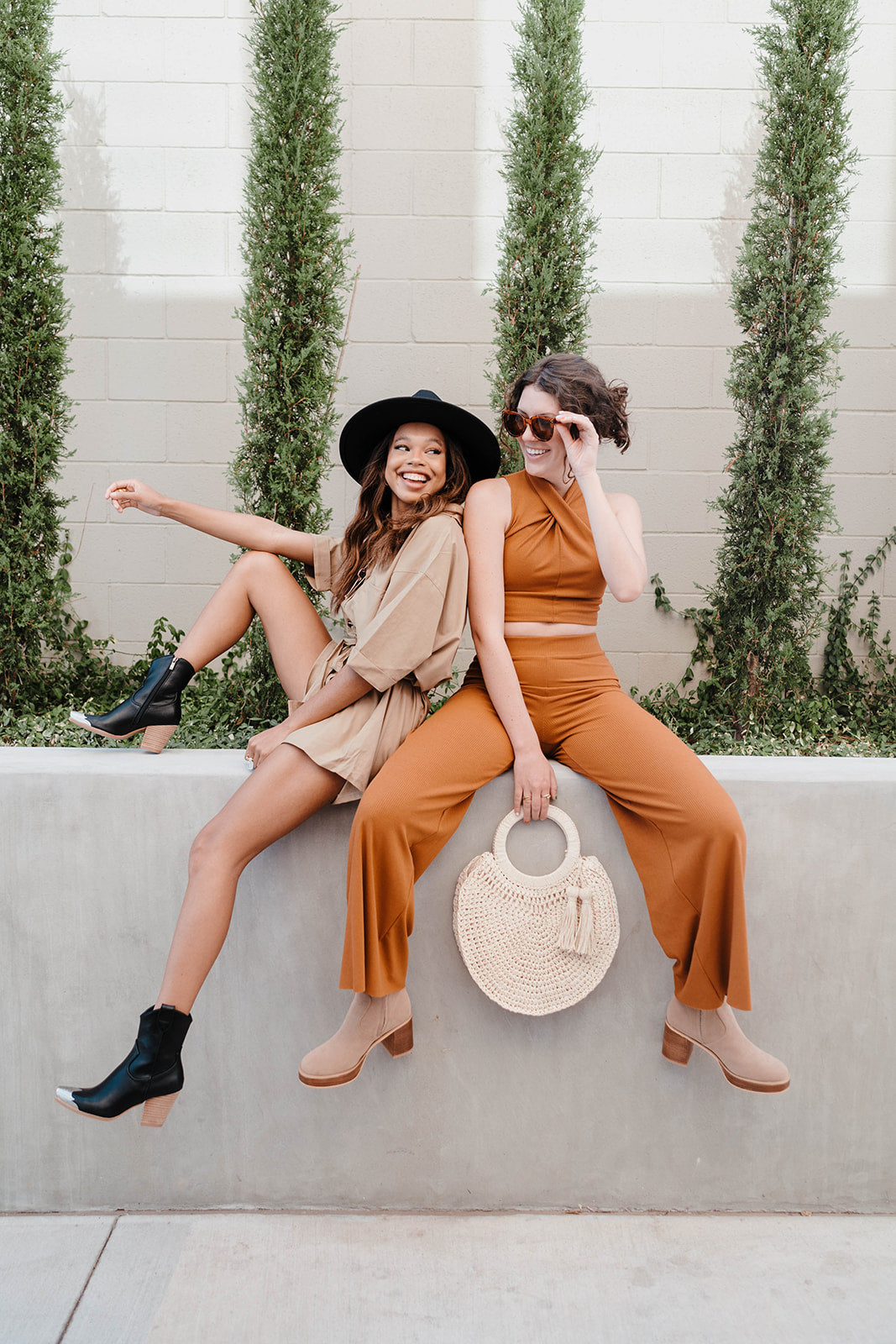 mode, safari girl romper