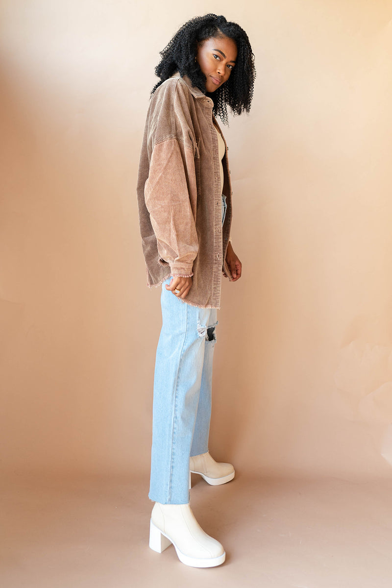 truly you corduroy jacket