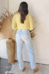 mode, mellow yellow sweater