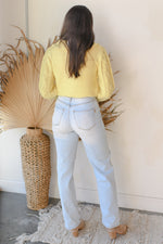 mode, mellow yellow sweater