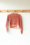 waffle mineral washed jacket