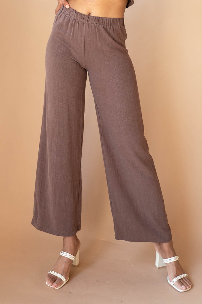 mode, catalina linen palazzo pants