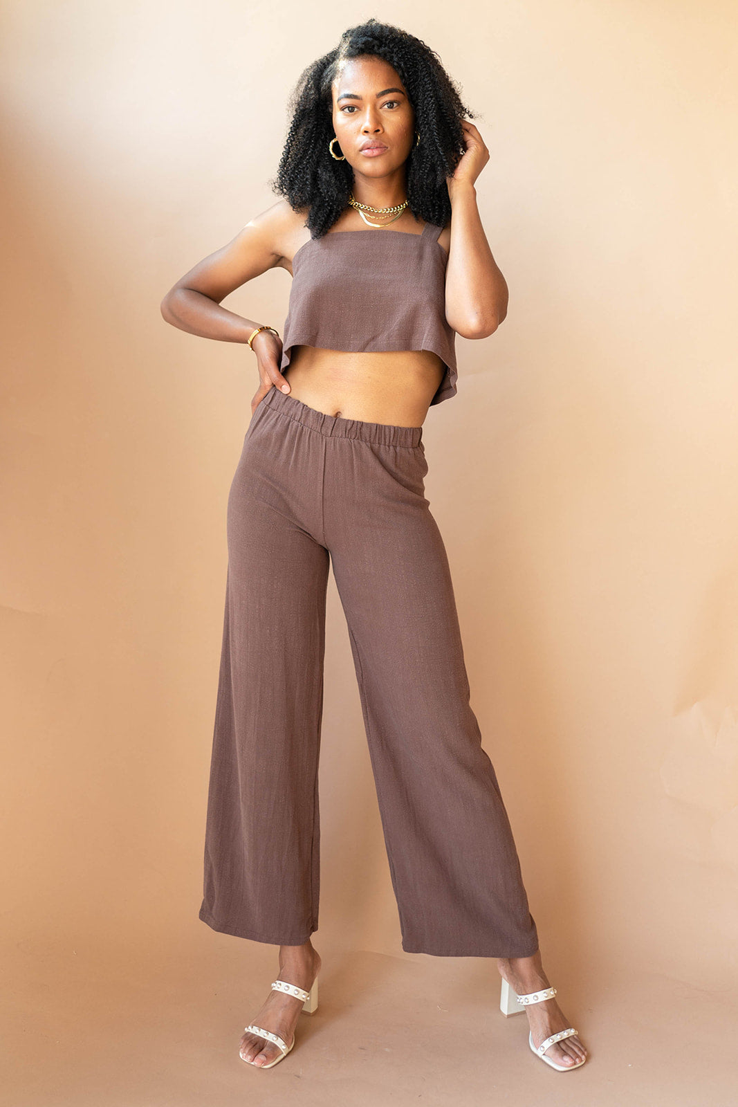 mode, catalina linen tank