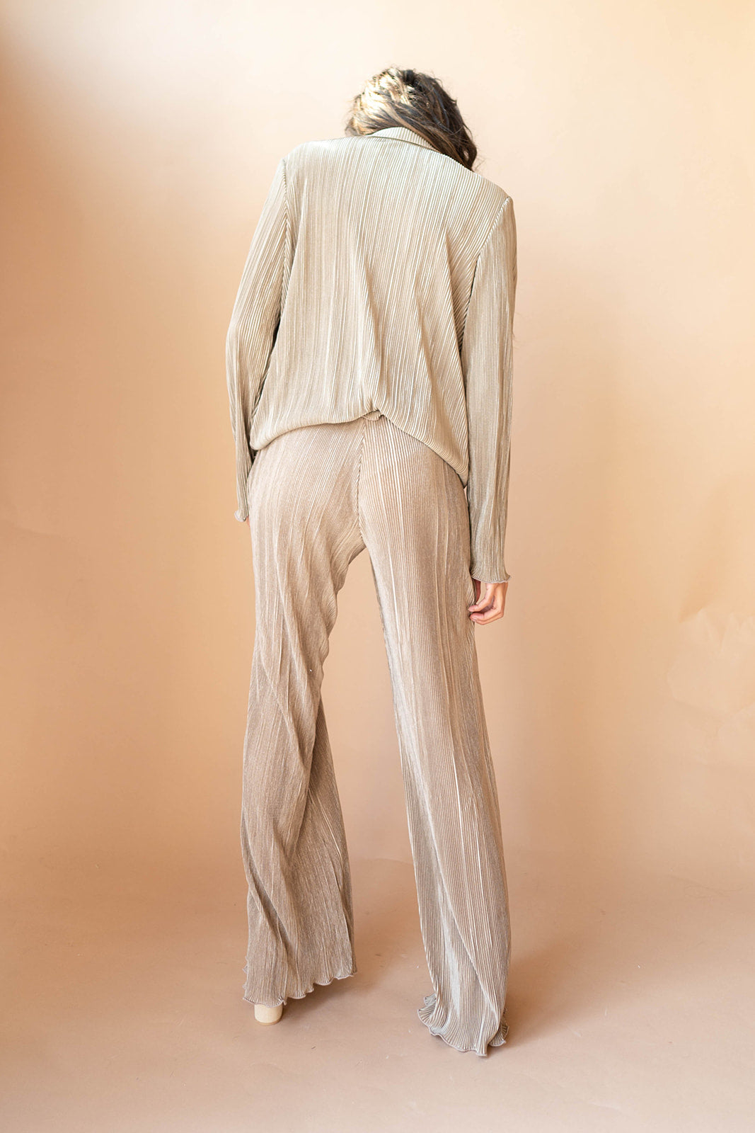 mode, public desire plisse pants
