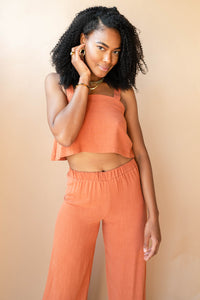 mode, catalina linen tank