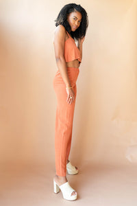 mode, catalina linen palazzo pants