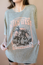 wild west cowboys tee