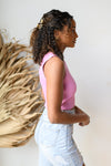 mode, to the side one shoulder knit crop