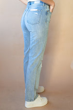 mode, cassie high rise jeans