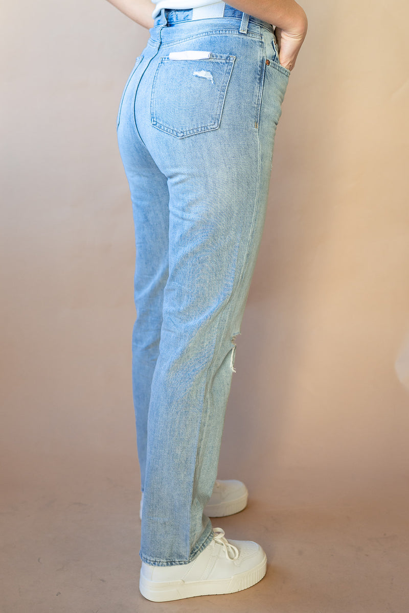 mode, cassie high rise jeans