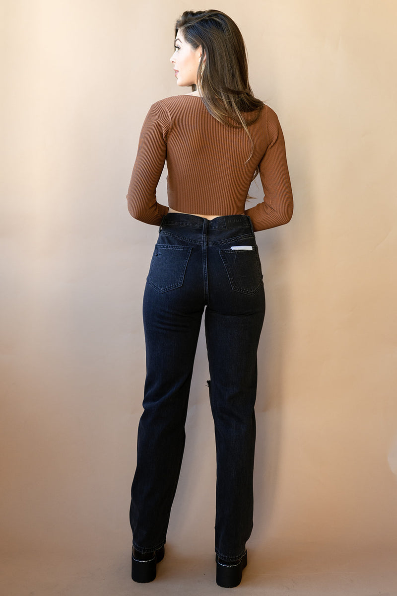 margot ribbed top