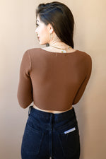 margot ribbed top