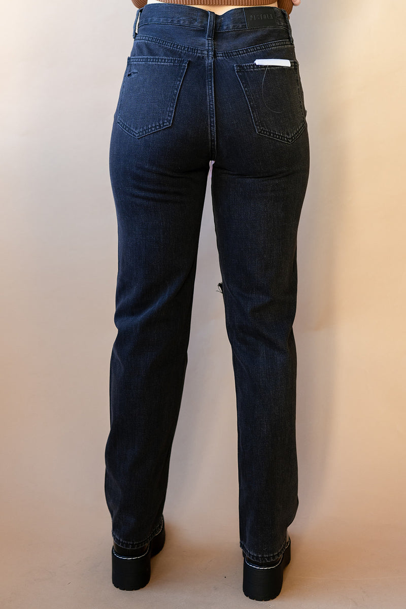 mode, cassie high rise jeans