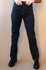 mode, cassie high rise jeans
