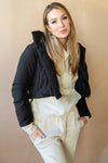 mode, GTG puffer jacket with hood