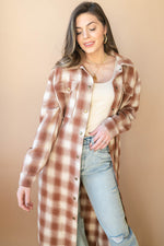 mode, sedona plaid shacket