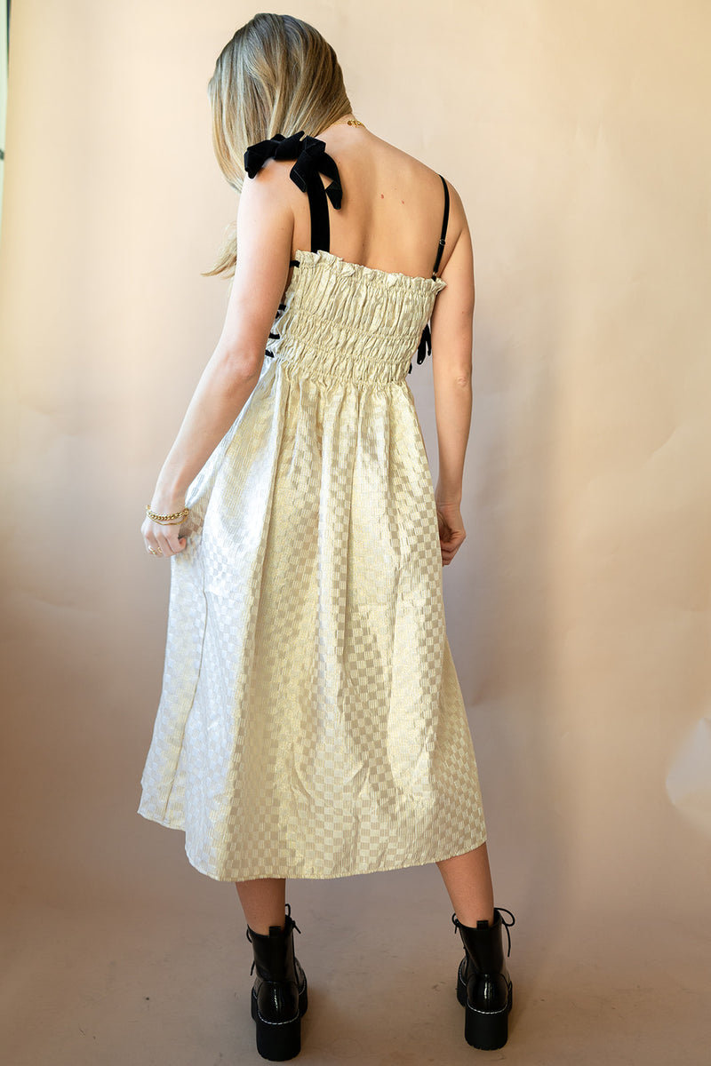 mode, blaire midi dress