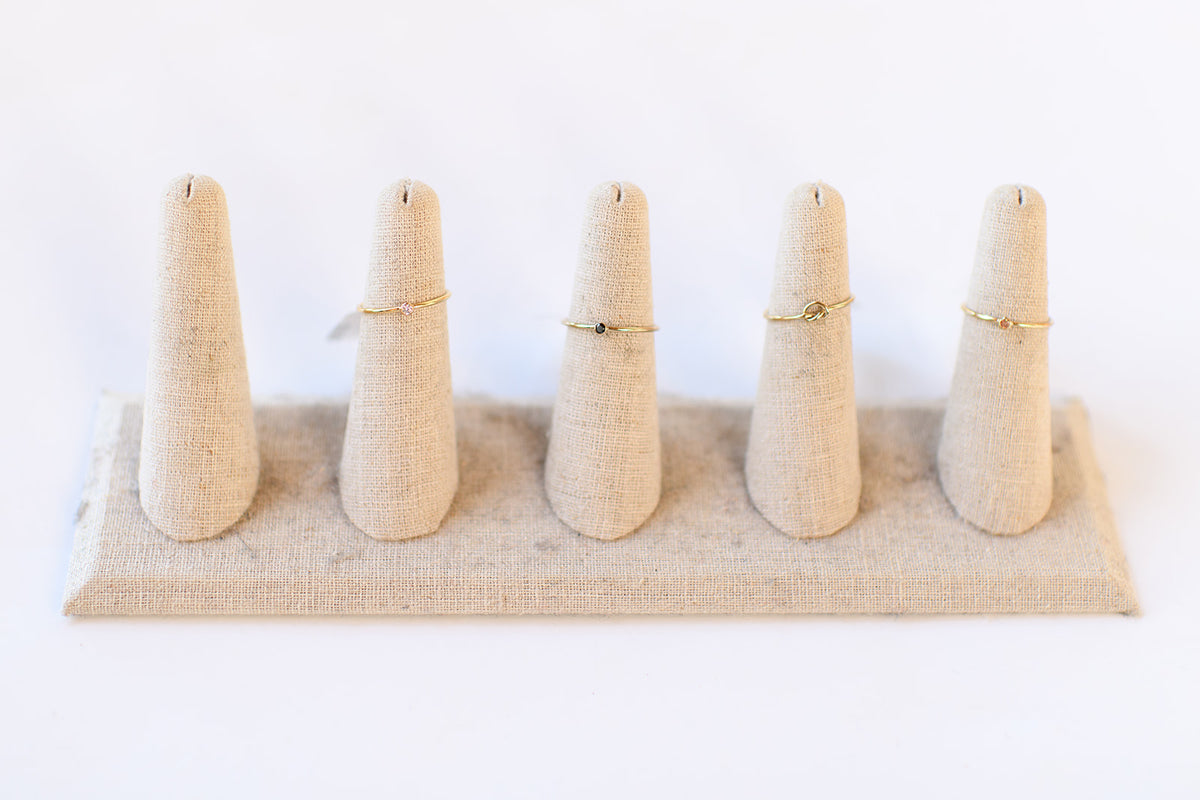 mode, gold filled stackable ring