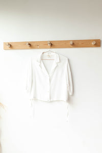 mode, light the sky blouse