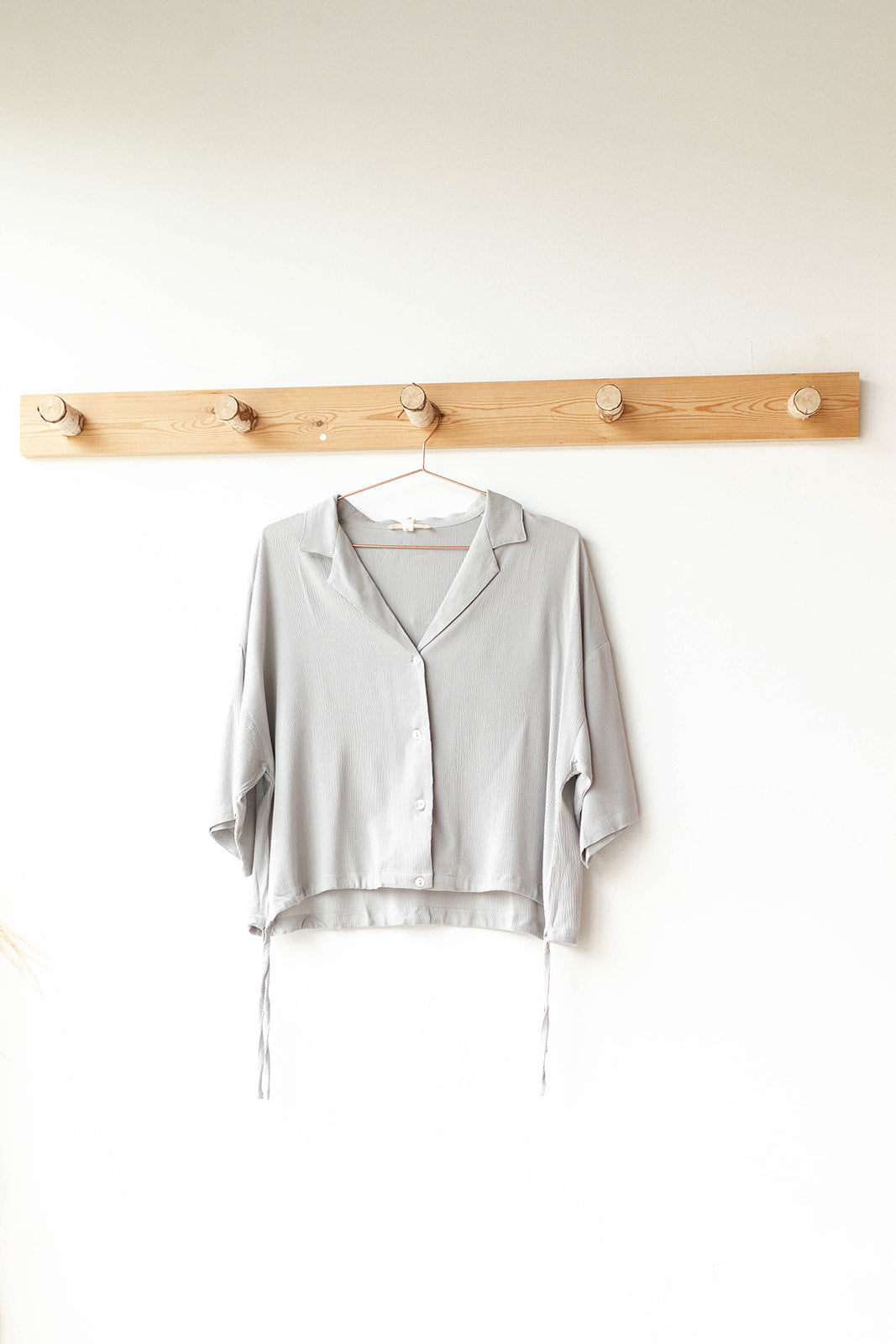 mode, light the sky blouse