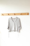mode, light the sky blouse