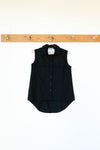 mode, nancy button up tank