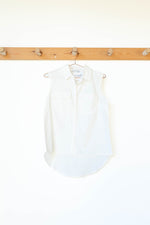 mode, nancy button up tank